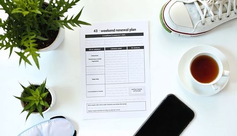 Hafta Sonu Yenilenme Planı: 48 Saatlik Mini Wellness Kılavuzu