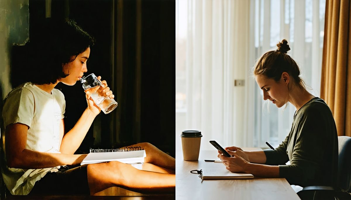 Sabah ve Akşam İçin 15 Dakikalık Sağlıklı Günlük Rutin Şablonu