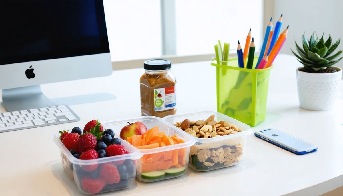 Ofiste Sağlıklı Atıştırmalıklar: 10 Pratik ve Dengeli Seçenek
